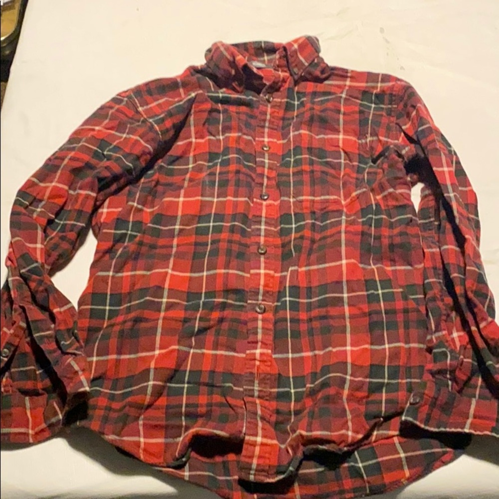 Eddie Bauer relaxed fit flannel